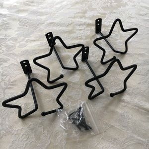 Star-shaped Curtain Holdbacks